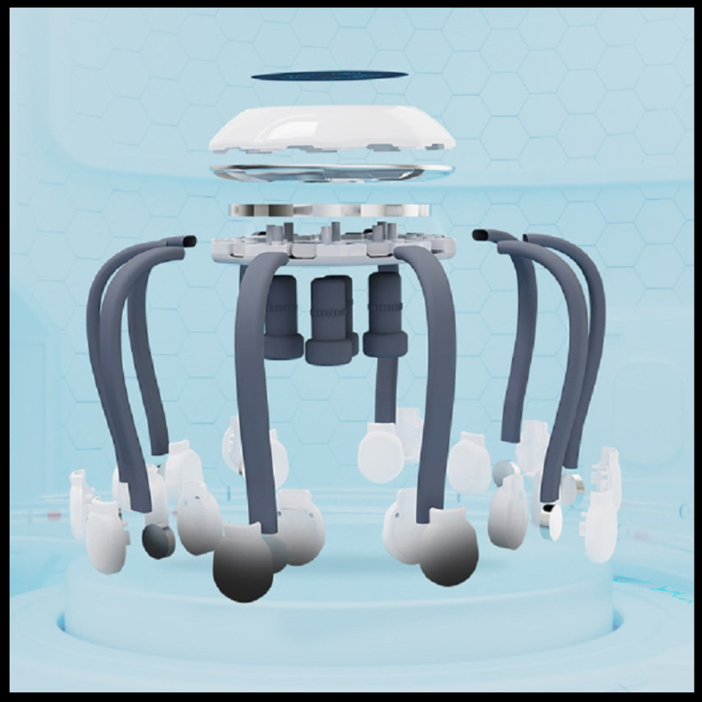 VIBROMASSEUR RELAXANT POUR LA TETE