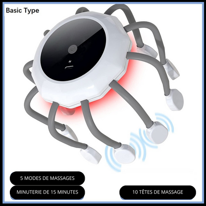 VIBROMASSEUR RELAXANT POUR LA TETE  <br> Modèle # SUMMER