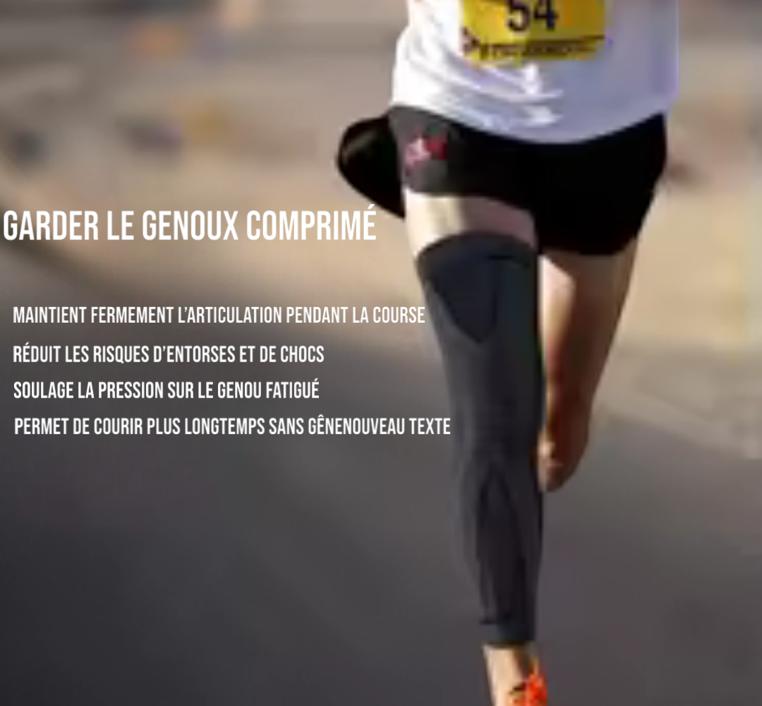 GENOUILLERE DE SOUTIEN ET COMPRESSION