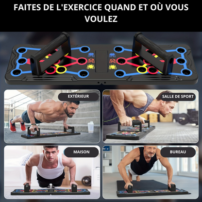 PUSH UP PLANCHE ABDOMINAUX <br> Modèle # SUMMER