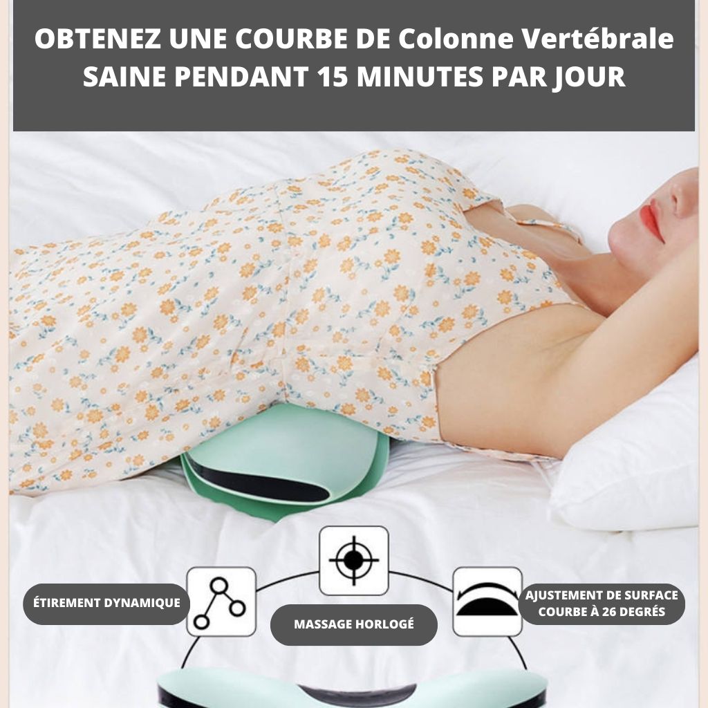 OREILLER DE SOUTIEN LOMBAIRE <br> Modèle # SUMMER