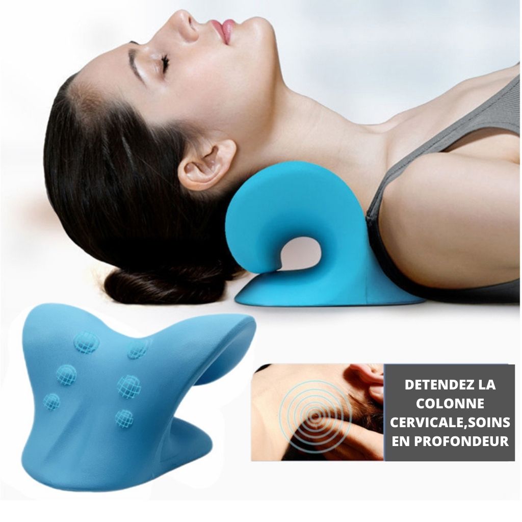 OREILLER THERAPEUTIQUE CERVICALE <br> Modèle # SUMMER