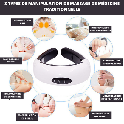 MASSEUR A IMPULSION CERVICAL INTELLIGENT <br> Modèle # SUMMER