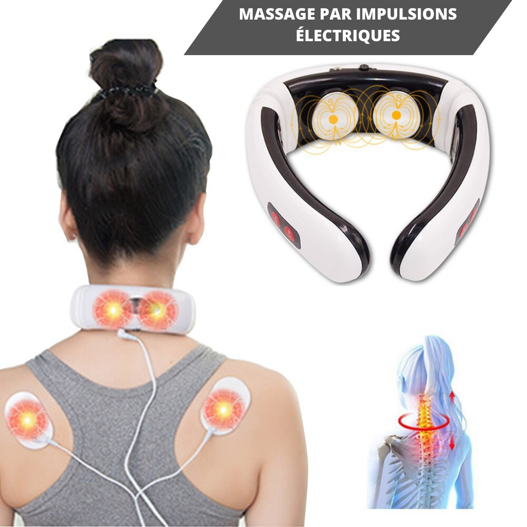 MASSEUR A IMPULSION CERVICAL INTELLIGENT <br> Modèle # SUMMER