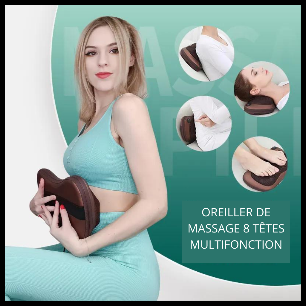 OREILLER MASSAGE VIBRATEUR ELECTRIQUE <br> Modèle # SUMMER