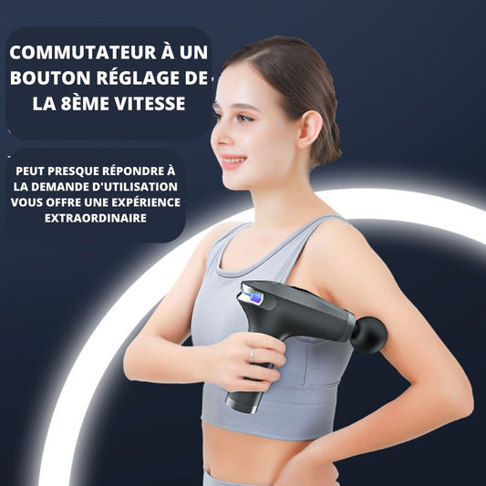 MINI PISTOLET POUR MASSAGE MUSCULAIRE <br> Modèle # SUMMER