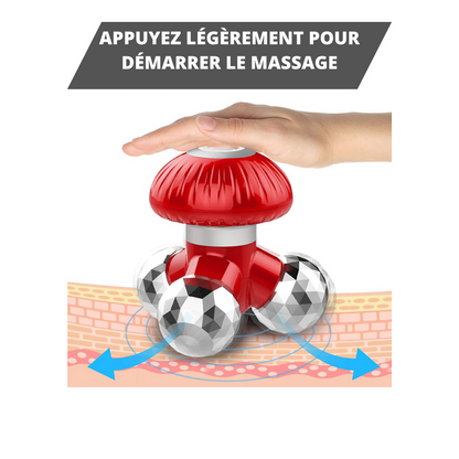 MINI MASSEUR VIBRANT PORTABLE <br> Modèle # SUMMER