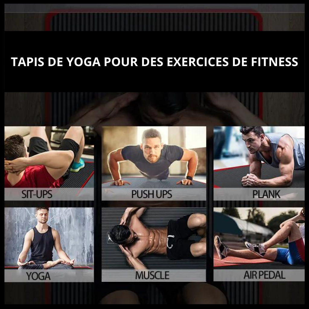 TAPIS DE FITNESS EXTRA EPAIS <br> Modèle  # SUMMER